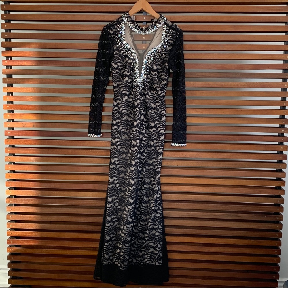 Black Lace Dress